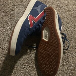 Vans Blue and Red Men's Sneakers